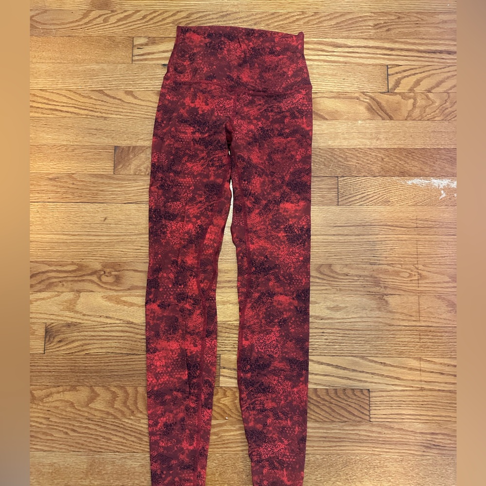 lululemon red leggings